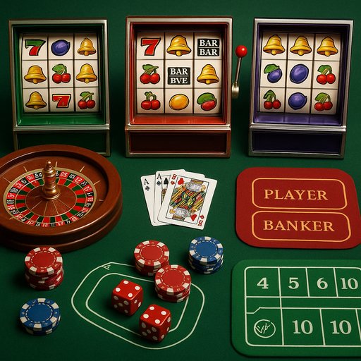 Game library card image showing a catalog of slots and table games; designed to express variety and accessibility for Pakistan players.