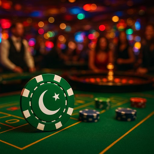P666 games hero banner showing a lively casino scene with PKR tokens and vibrant colors, created to invite players in Pakistan to explore games and betting opportunities.