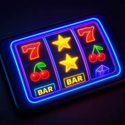 Slot games on a mobile screen with bright reels and neon effects. The image highlights P666 slot games popular with players in Pakistan, especially in Karachi and Lahore.